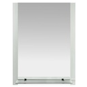 Laloo M31005 Parallel Frosted Mirror With Shelf