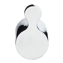 Laloo P5682C Payton Robe Hook Chrome