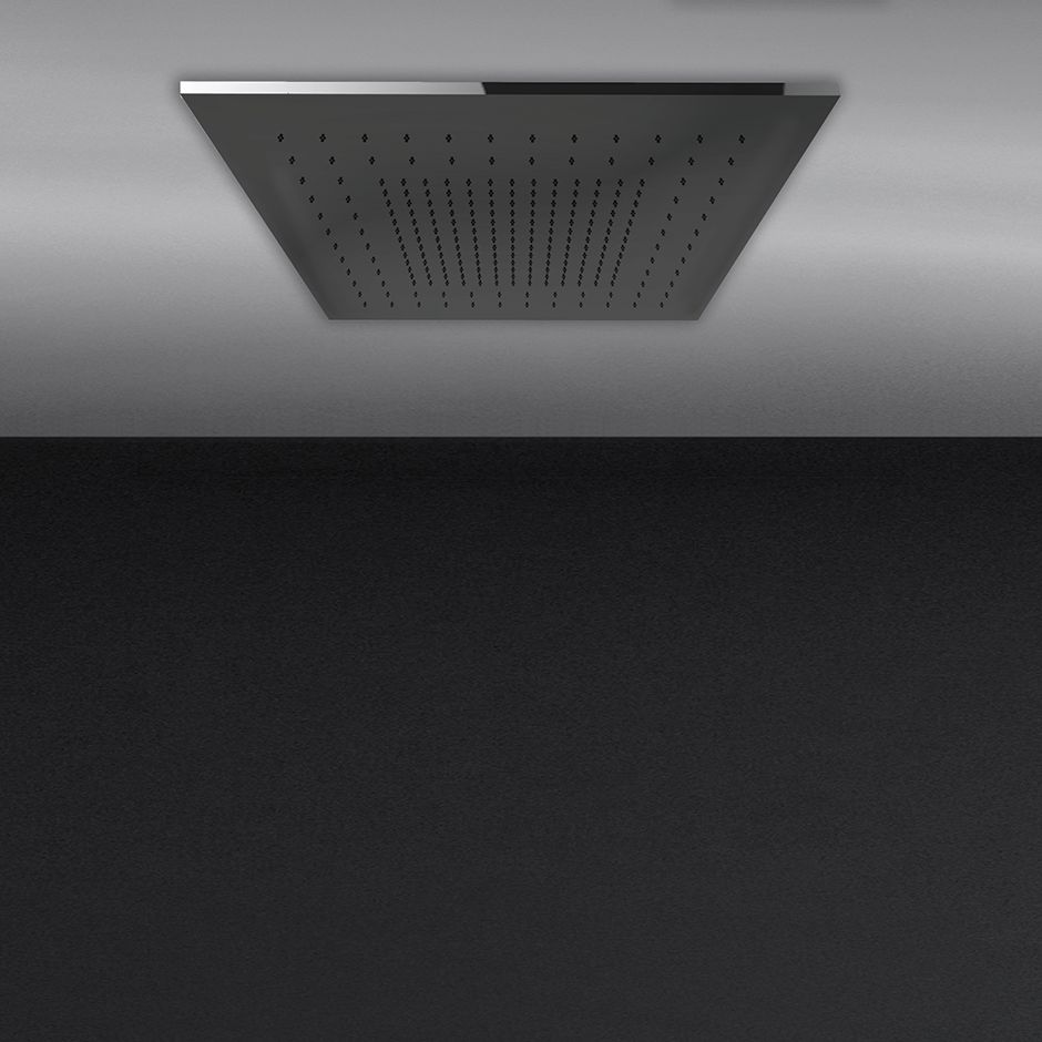 Gessi 57901 19-7/8 Shower System For False Ceiling Mirror Steel