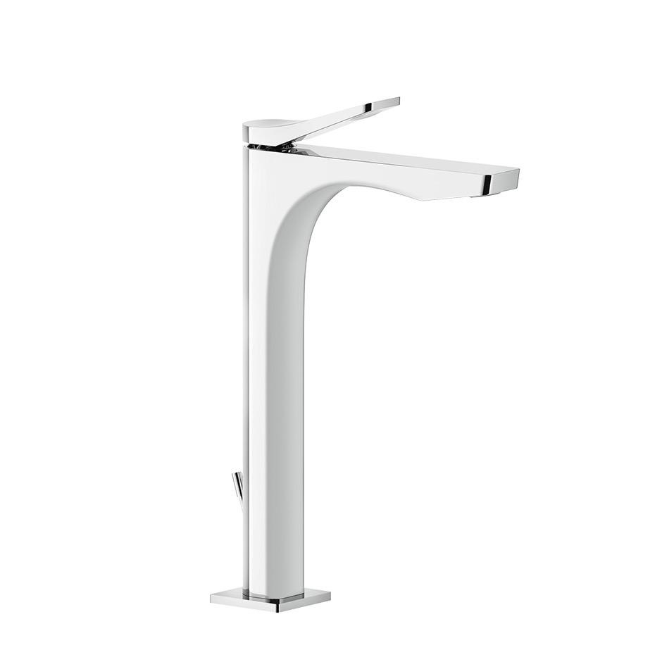 Gessi 59003 Rilievo Tall Single Lever Washbasin Mixer Chrome