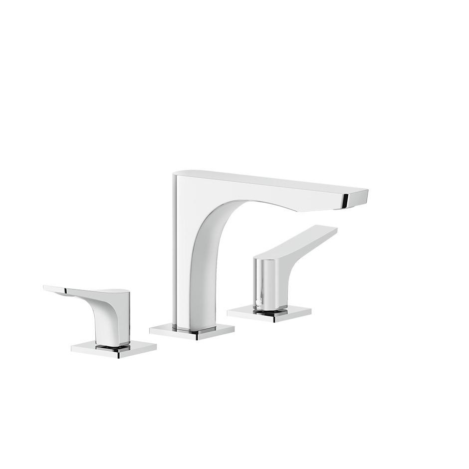 Gessi 59012 Rilievo Widespread Washbasin Mixer Chrome