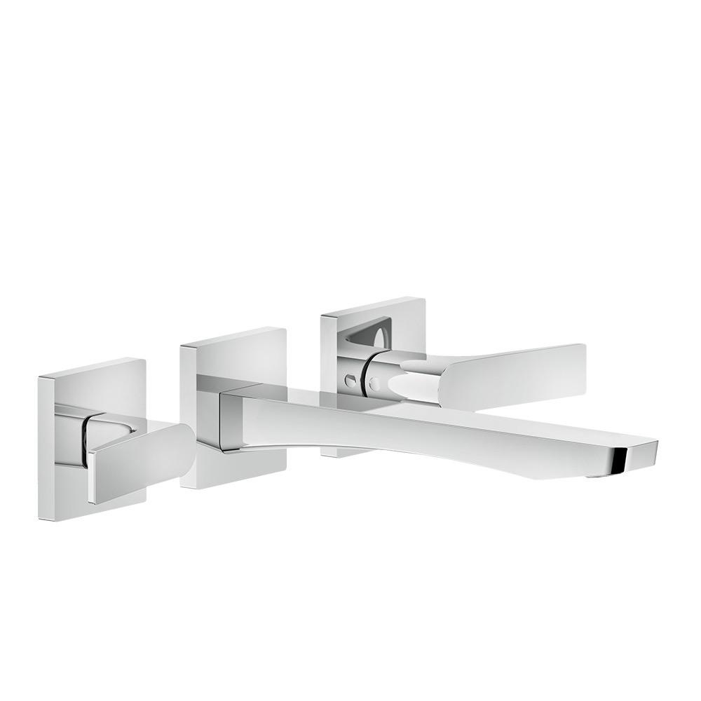 Gessi 59090 Rilievo Wall Mounted Washbasin Mixer Trim Chrome