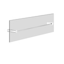 Gessi 59564 Rilievo 18&quot; Towel Rail For Glass Fixing Chrome