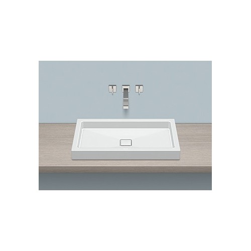 &gt;&gt; Alape 3208000000 AB.RE700.4 Sit-on Basin Rectangular White