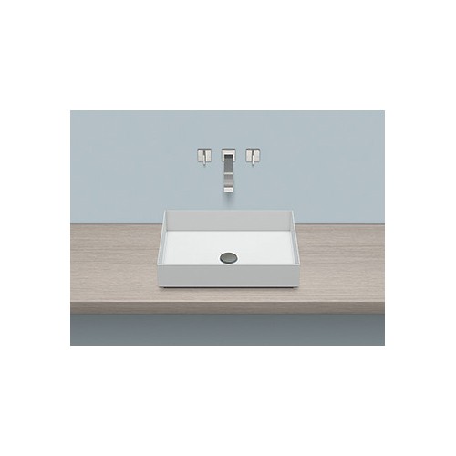 Alape 3212000000 AB.ME500 Sit-on Basin Rectangular White