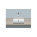 Alape 3212000000 AB.ME500 Sit-on Basin Rectangular White