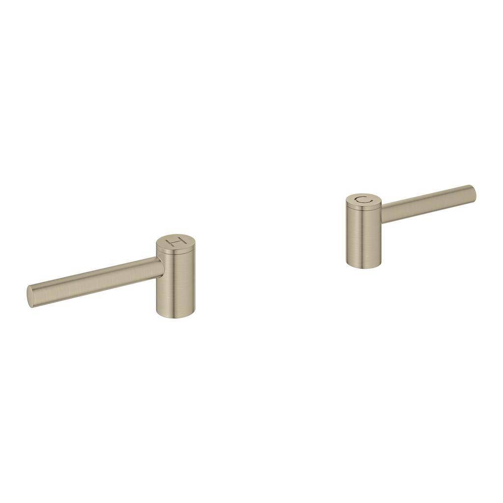 Grohe 18027EN3 Atrio Lever Handles Brushed Nickel