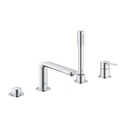 Grohe 19577001 Lineare Four Hole Bathtub Faucet With Handshower Chrome