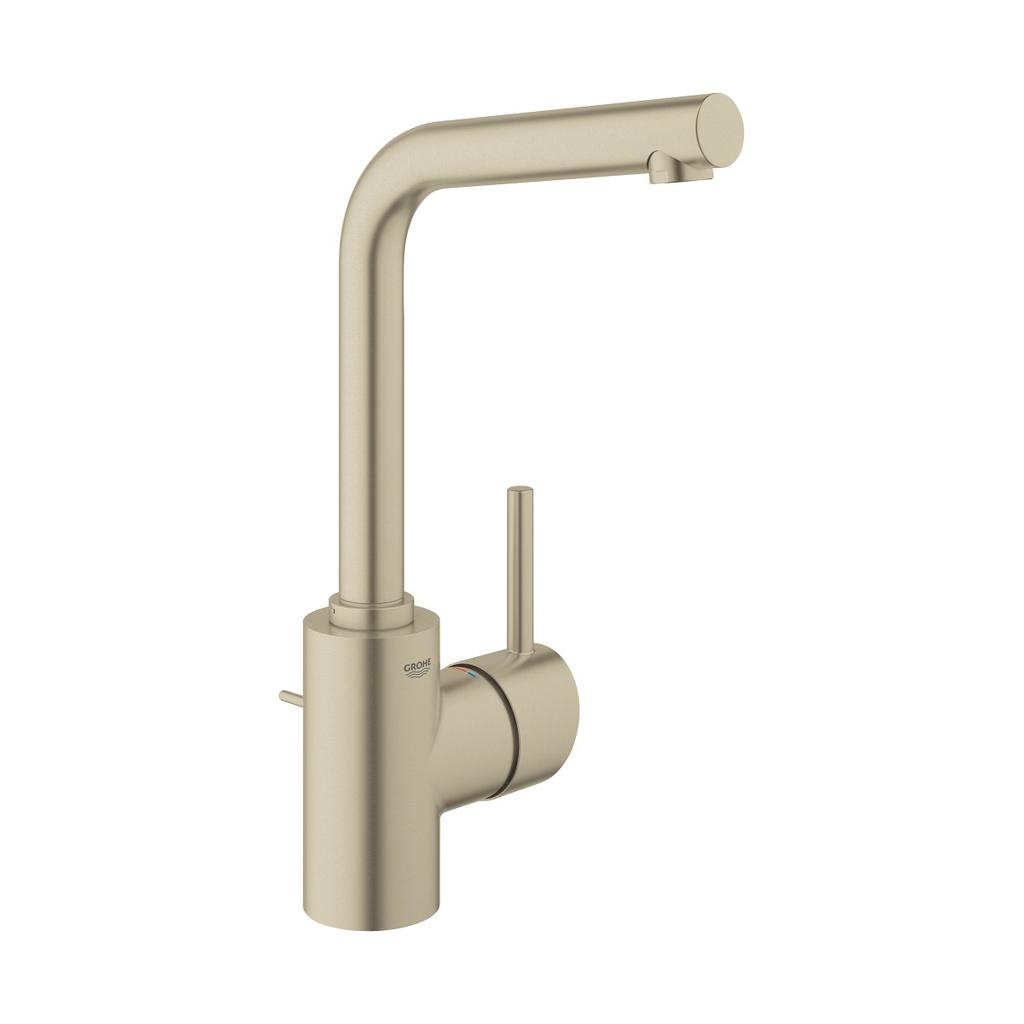 Grohe 23737EN2 Concetto Single Handle Bathroom Faucet Brushed Nickel