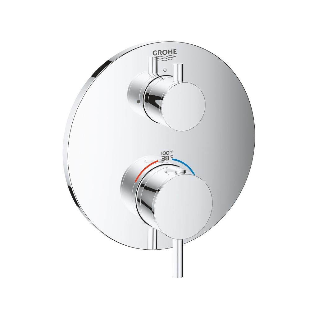 Grohe 24151003 Atrio Dual Function 2 Handle Thermostatic Trim Chrome