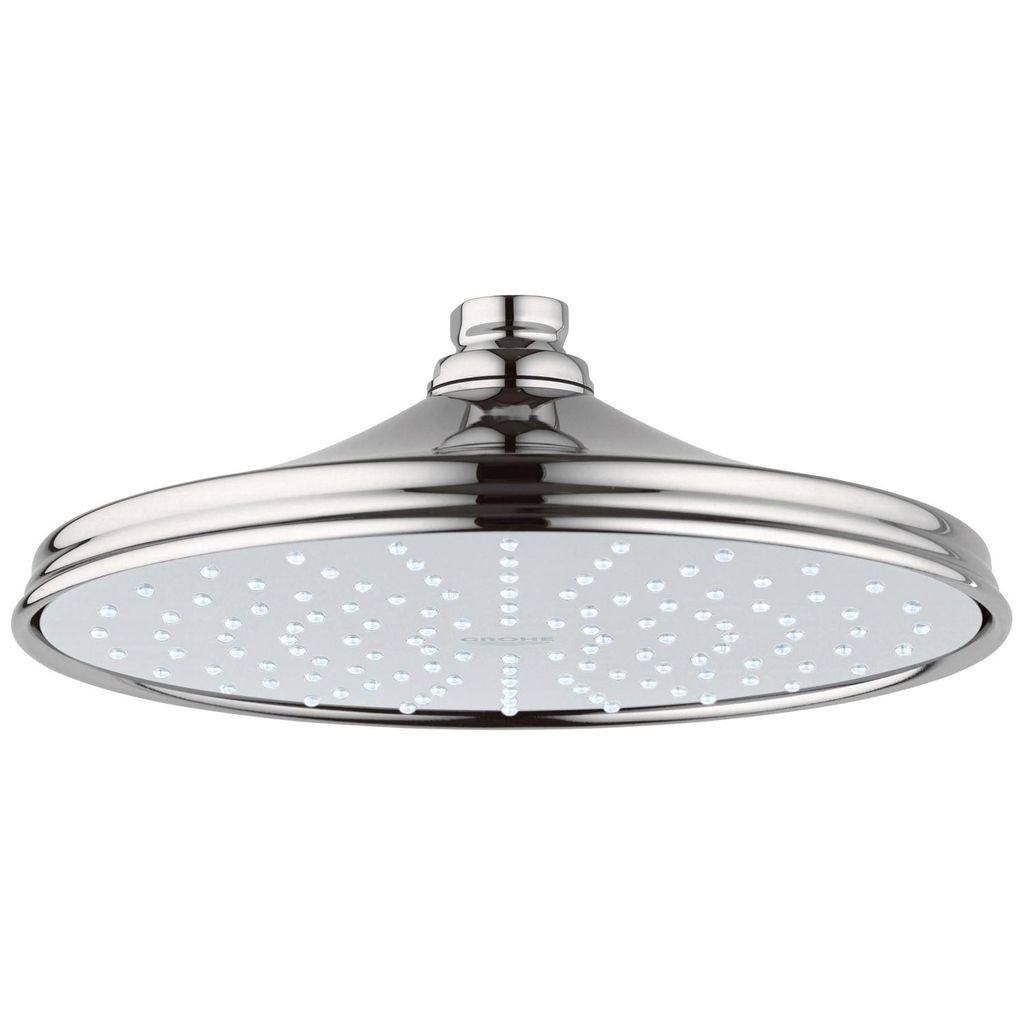 Grohe 26474BE0 Rainshower Rustic 210 Shower Head 1 Spray Polished Nickel