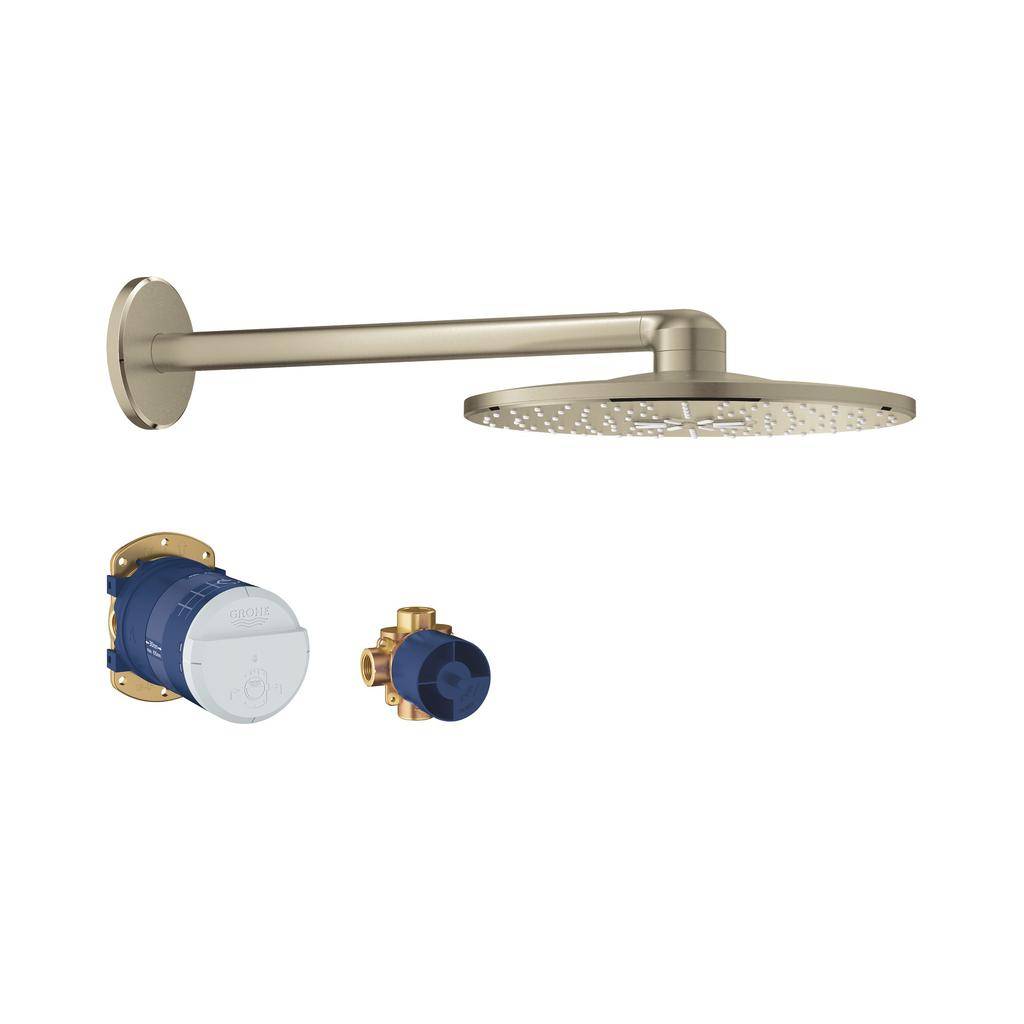 Grohe 26502EN0 Rainshower 310 SmartActive Shower Head Brushed Nickel