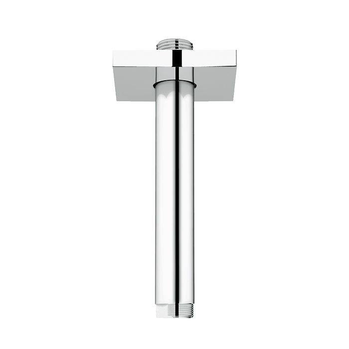 Grohe 27486000 Rainshower 6" Ceiling Shower Arm Square Flange Chrome