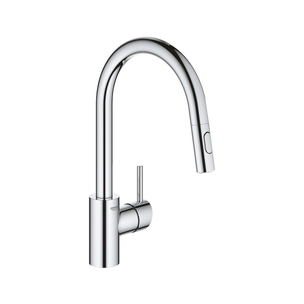 Grohe 3134910E Concetto Single Handle Kitchen Faucet Chrome