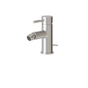 Aquabrass 27424 Geo Single Hole Bidet Faucet With Swivel Spray Brushed Nickel