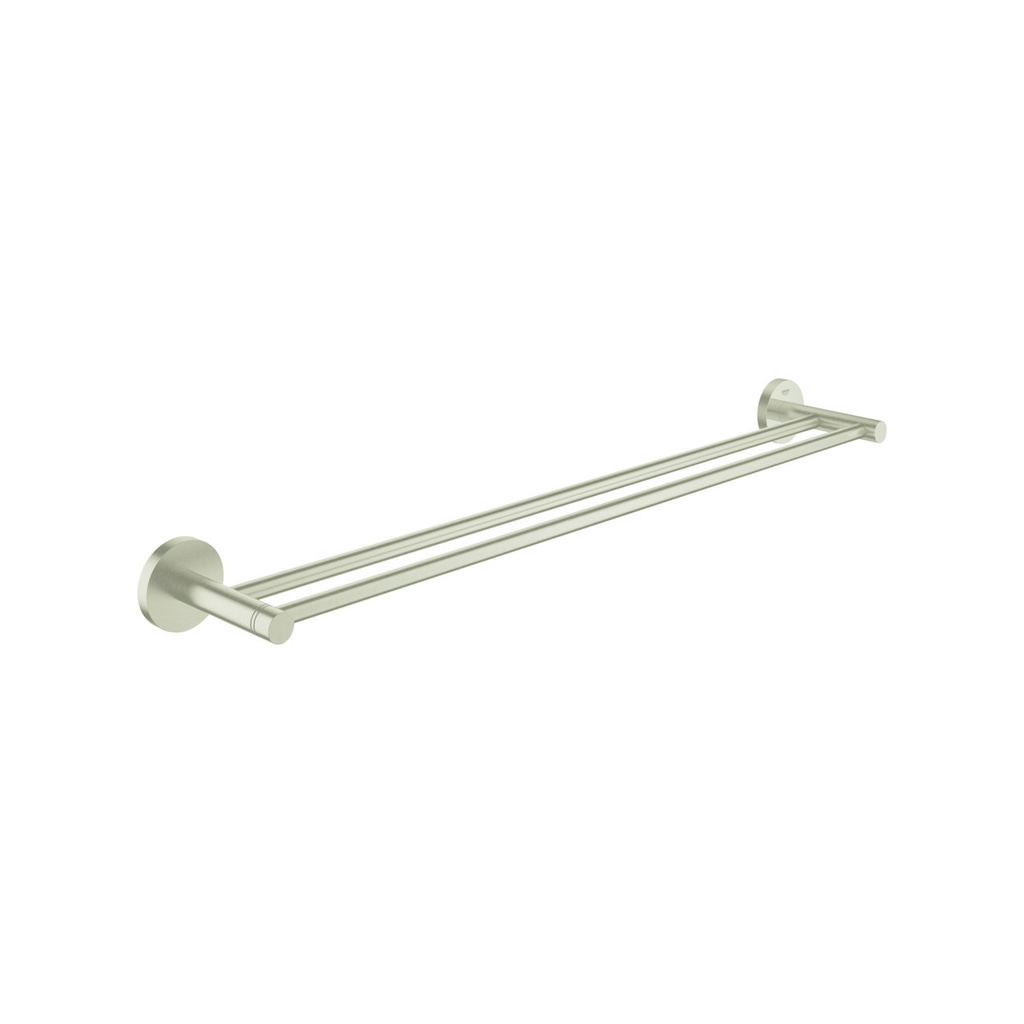 Grohe 40802EN1 Essentials Double Towel Bar 24 Brushed Nickel