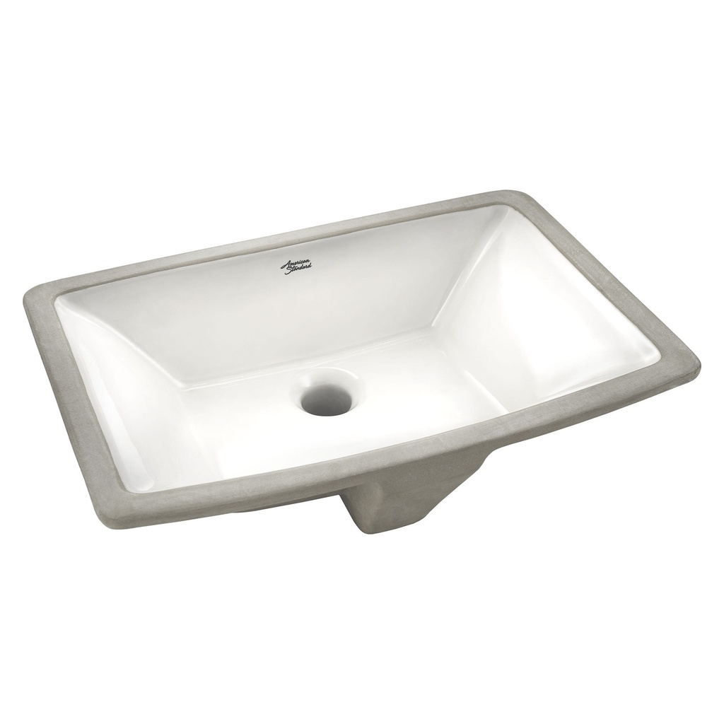 American Standard 0330000.020 Townsend Under Counter Lav 17.5X11.5 Wht