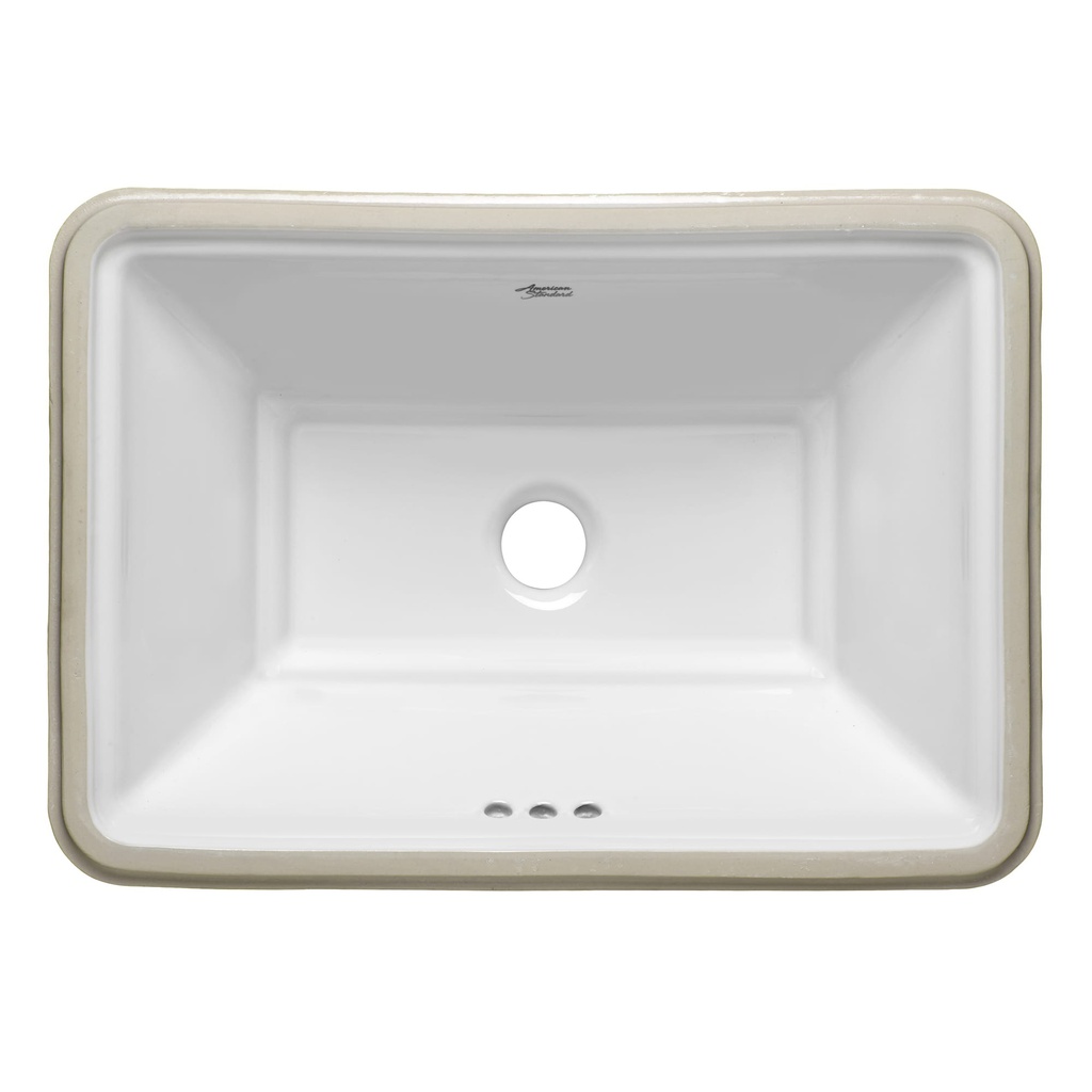 American Standard 0483000.020 Estate Undermount Lavatory 18 X 12 Wht