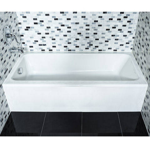 American Standard 1752202.020 Evolution Ii Afr Acr Low Thrhld Tub Lho