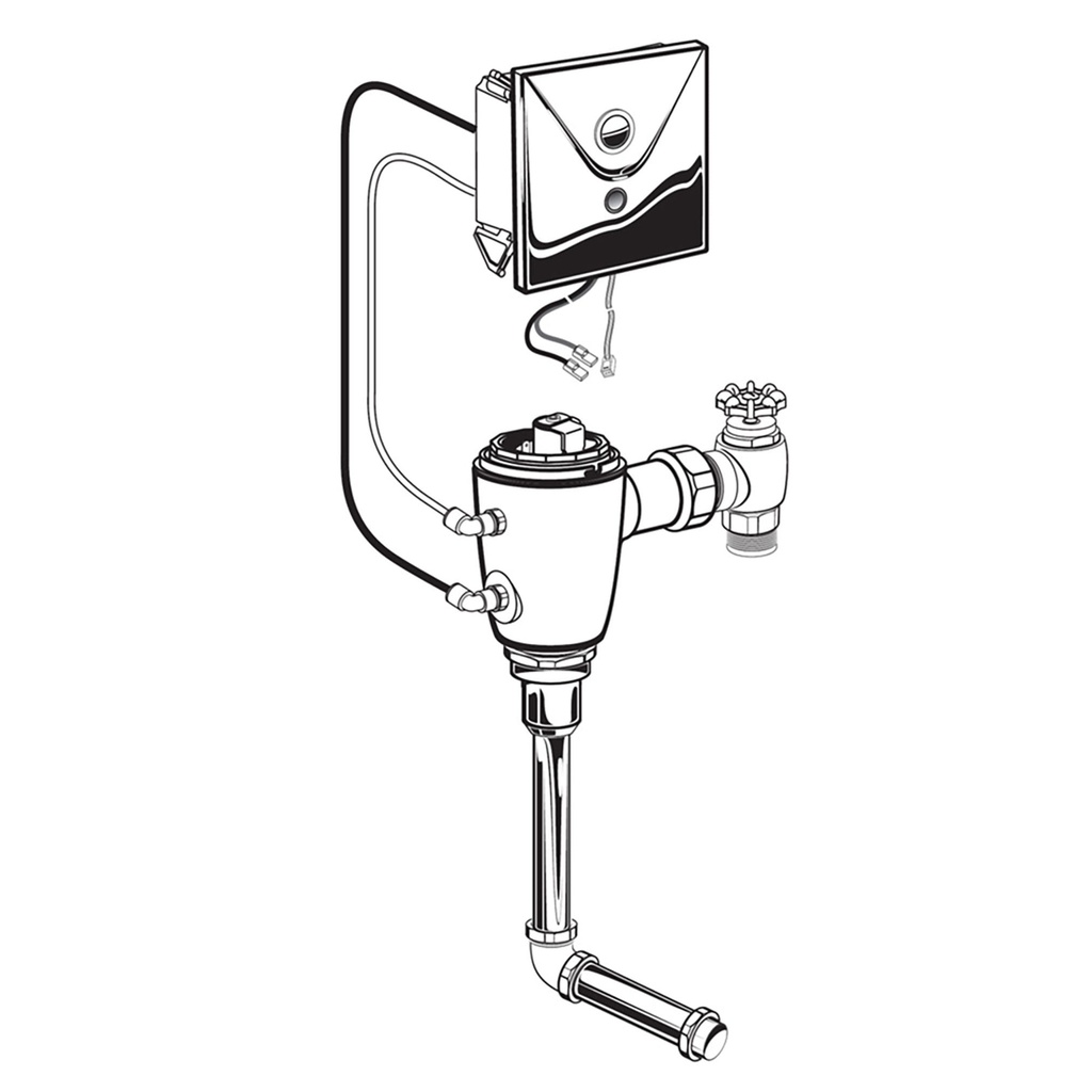 American Standard 606B301.007 Con Sel Urinal Fv Bs Base 0.125 Gpf