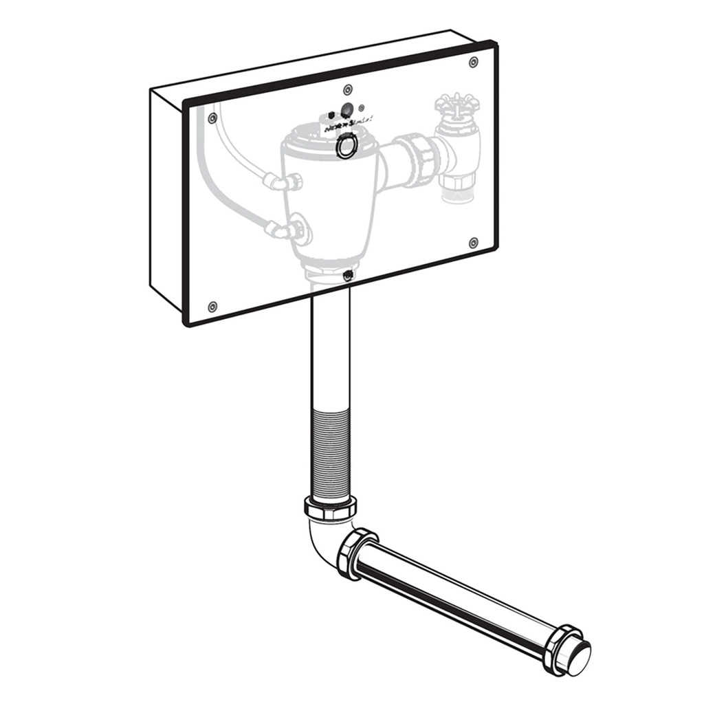 American Standard 606B322.007 Con Select Wb Fv Bs Base 1.28 Gpf