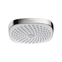 Hansgrohe 04387400 Croma Select E Showerhead 180 2 Jet Chrome White