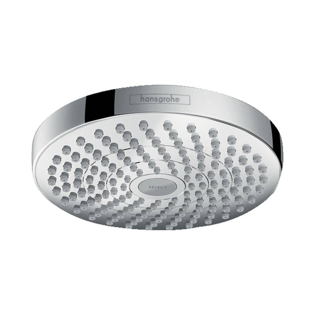 Hansgrohe 04388000 Croma Select S Showerhead 180 2 Jet Chrome