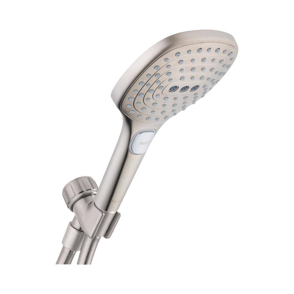 Hansgrohe 04541820 Raindance Select E Handshower Set 120 3 Jet Brushed Nickel