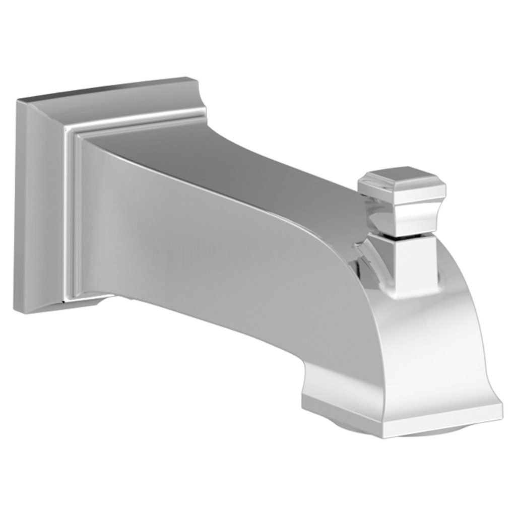 American Standard 8888109.002 Twn Sq S Slip-Fit Div Tub Spout Ch