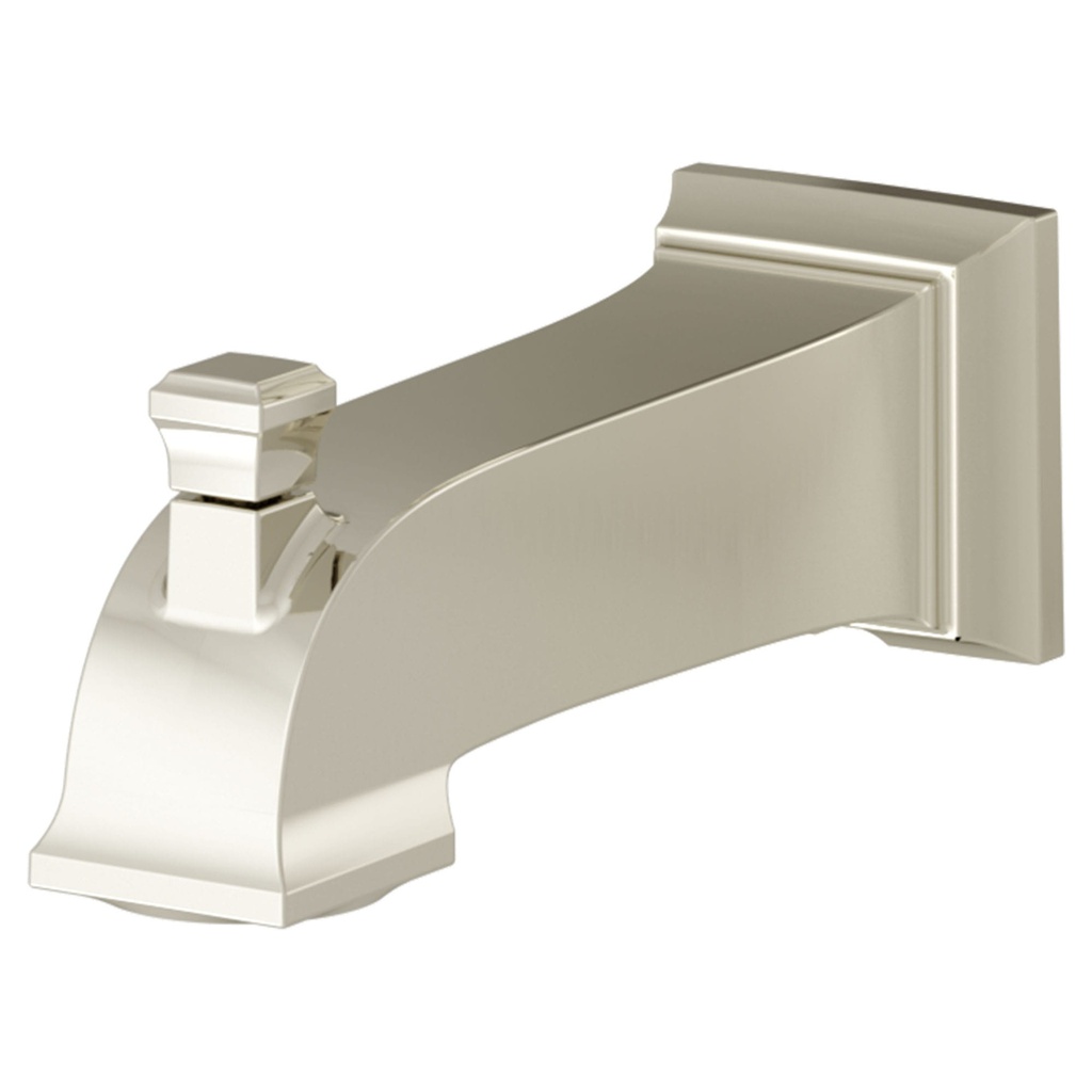 American Standard 8888109.013 Twn Sq S Slip-Fit Div Tub Spout Pn