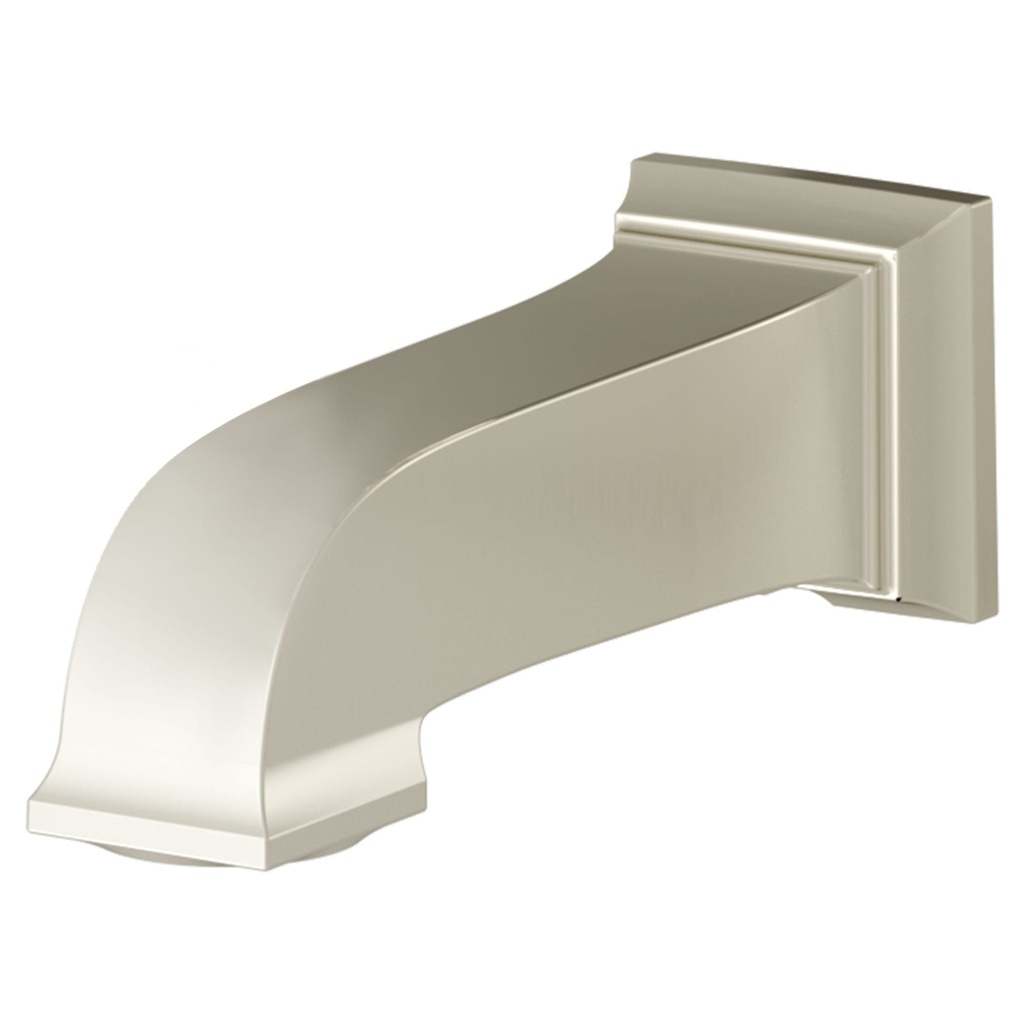 American Standard 8888110.013 Wn Sq S Slip Fit Non-Div Tub Spout Pn