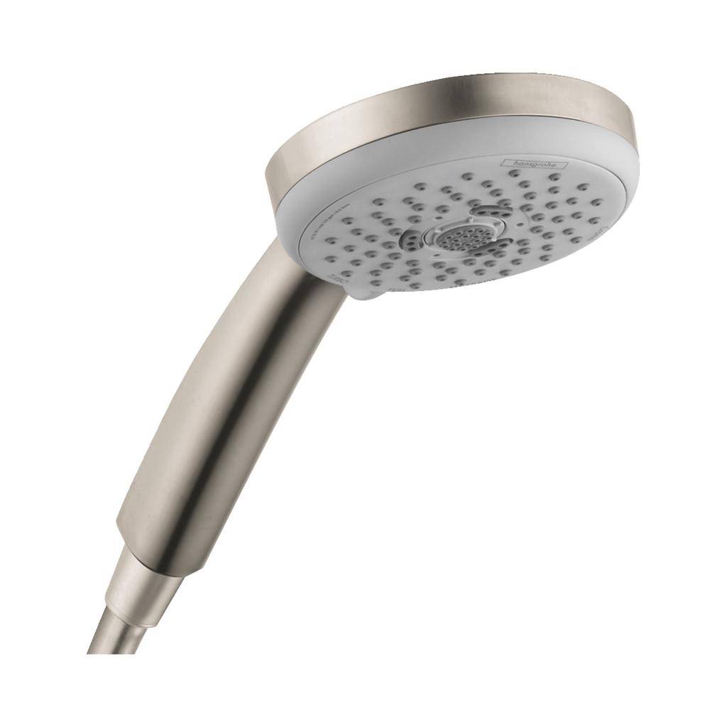 Hansgrohe 04752820 Croma 100 Handshower E 3 Jet Brushed Nickel