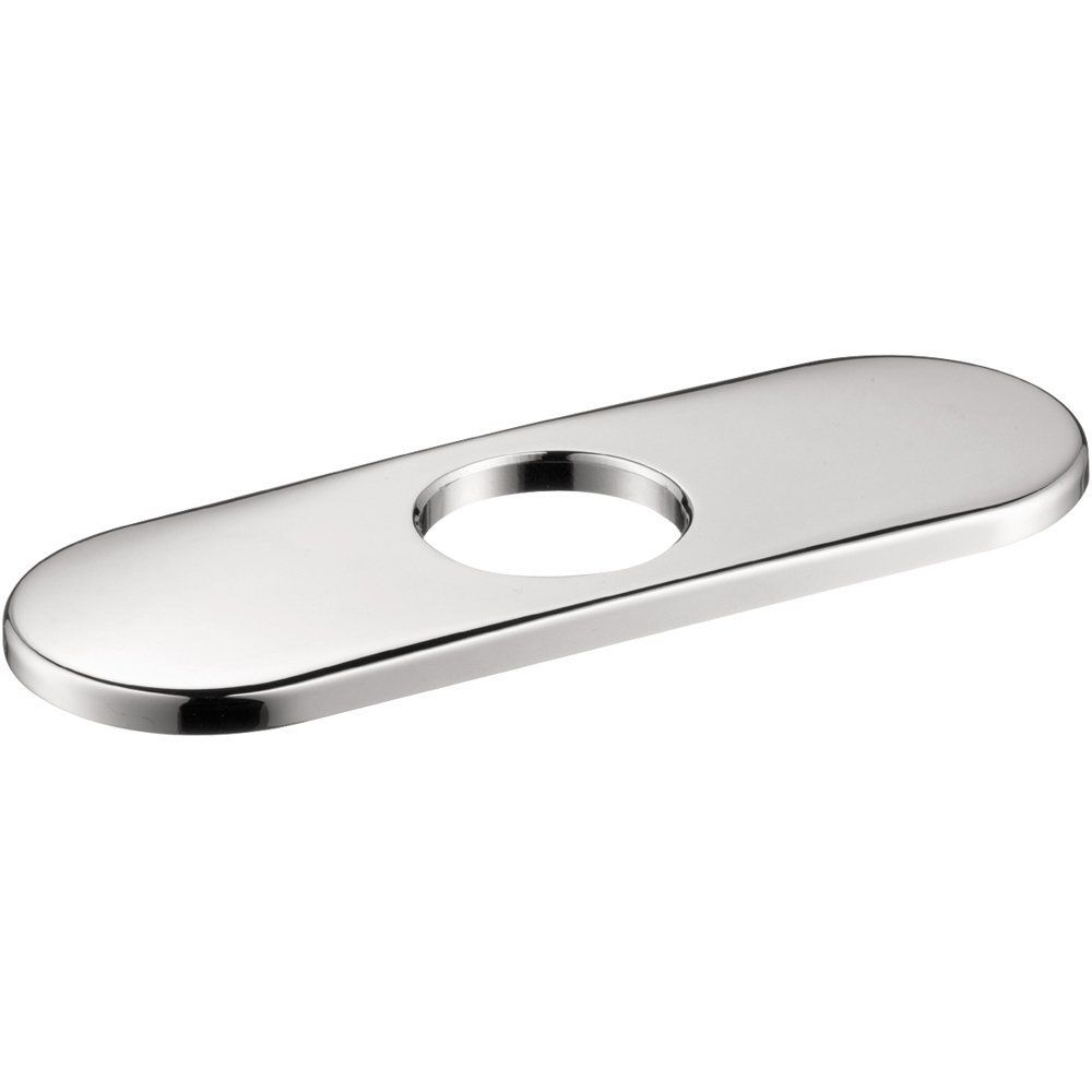 Hansgrohe 06490000 Base Plate for Contemporary Single Hole Faucets 6" Chrome