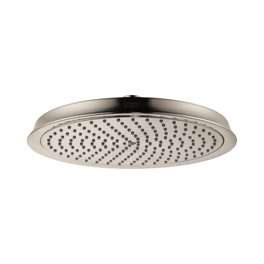 Hansgrohe 27367821 Raindance Classic Showerhead 240 1 Jet Brushed Nickel