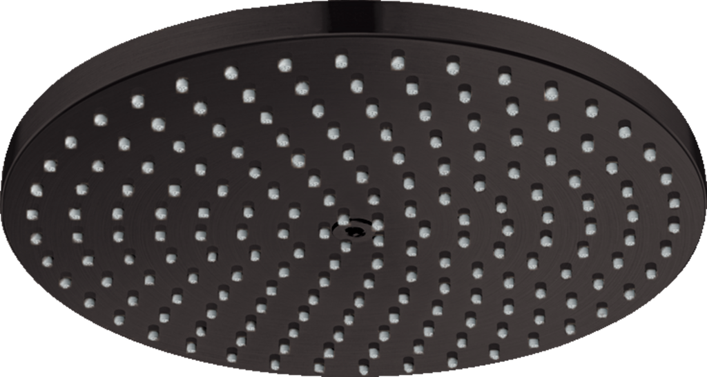 Hansgrohe 27624671 Showerhead 240 1-Jet PowderRain Matte Black