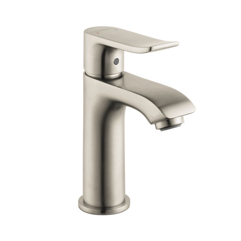 Hansgrohe 31088821 Metris 100 Single Hole Faucet Brushed Nickel