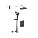 ALT 91082 Via Dante Thermostatic Shower System 2 Functions Electro Black