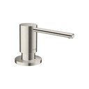 Hansgrohe 40438801 Focus Soap Dispenser Steel Optic