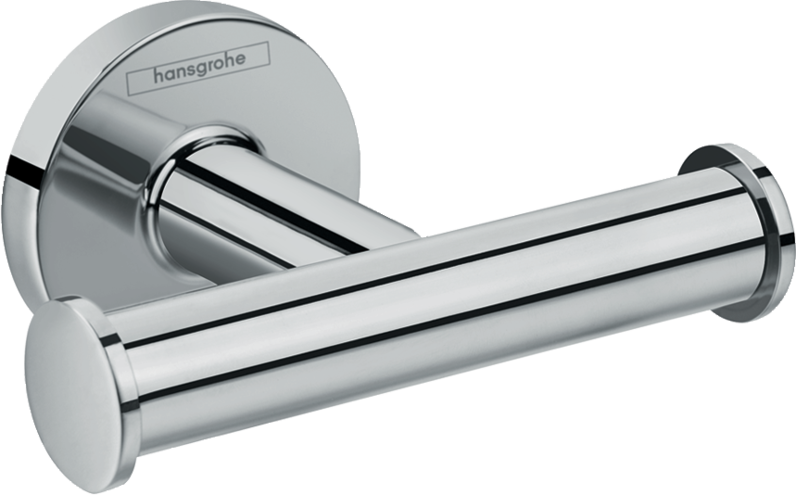 Hansgrohe 41725000 Logis Universal Double Towel Hook Chrome