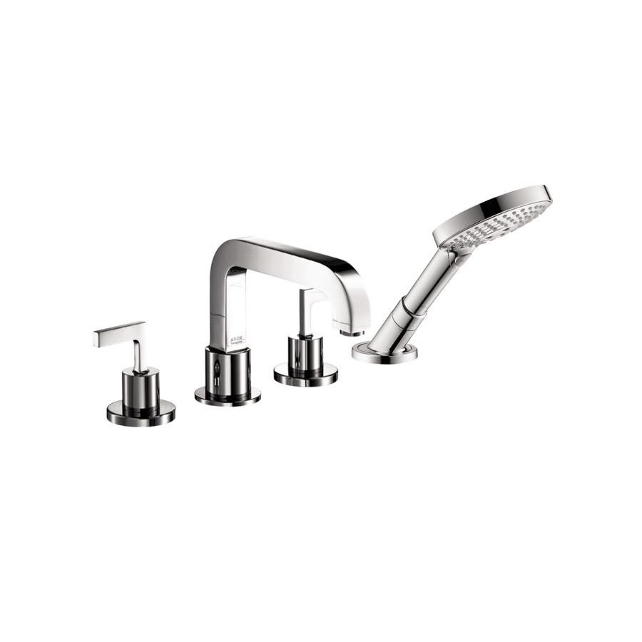 Hansgrohe 39462001 Axor Citterio 4 Hole Roman Tub Set Lever Handle Chrome