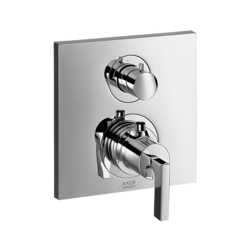 Hansgrohe 39720001 Axor Citterio Thermostatic Trim With Volume Control & Diverter Chrome