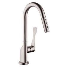 Hansgrohe 39836801 Axor Citterio Prep 2-Spray Kitchen Faucet Steel Optik