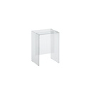 Laufen 389330 Kartell Plastic Stool Clear