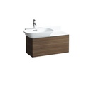 Laufen 425401 Ino One Drawer Vanity Unit Dark Walnut