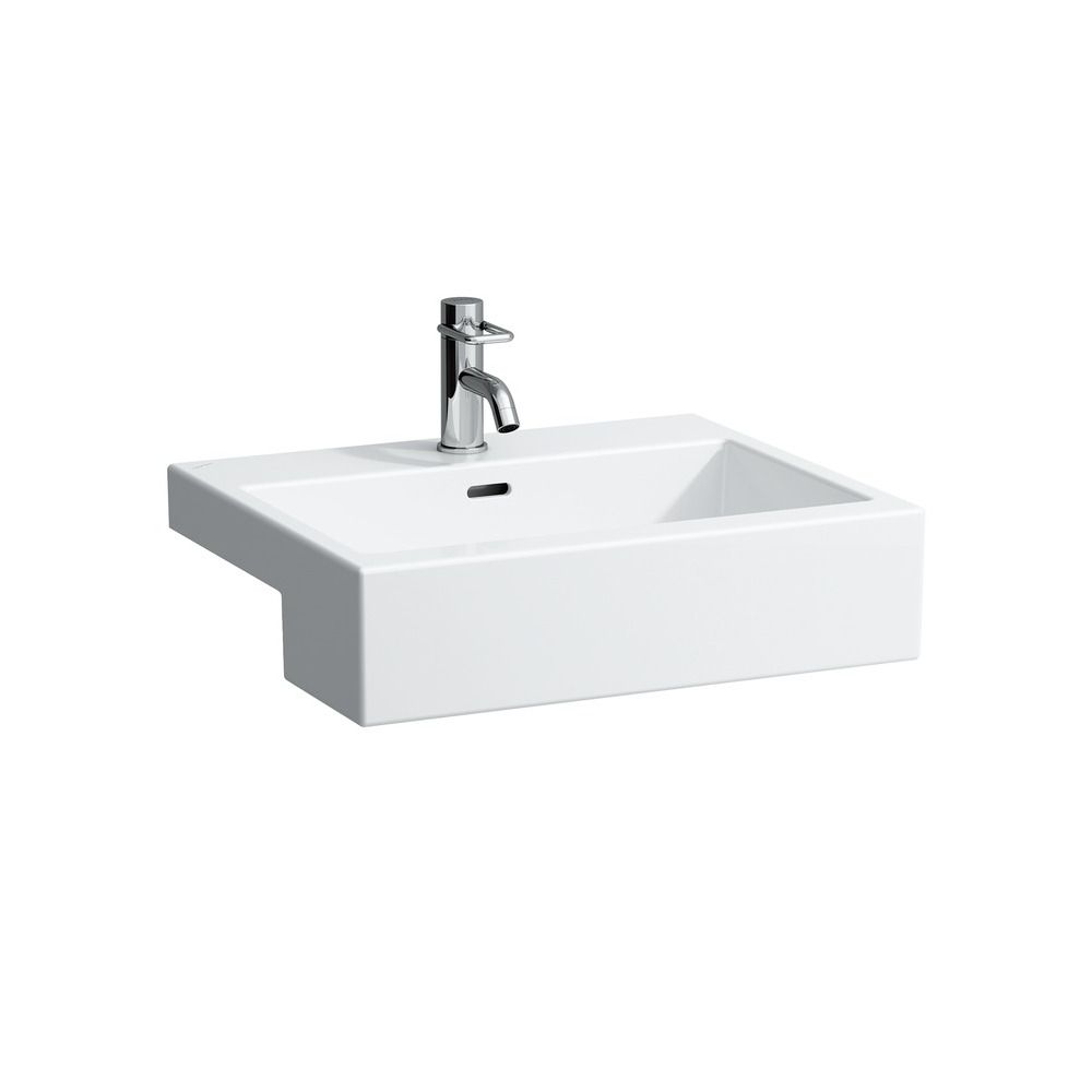 Laufen 813432 Living Semi Recessed Washbasin No Tap Holes