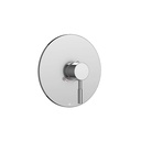 Aquabrass R4075 Geo Round Trim Set For Pressure Balance Valve 40255 Brushed Nickel