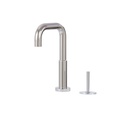 Aquabrass 68012 Blade 2 Piece Lavatory Faucet With Side Joystick Polished Chrome