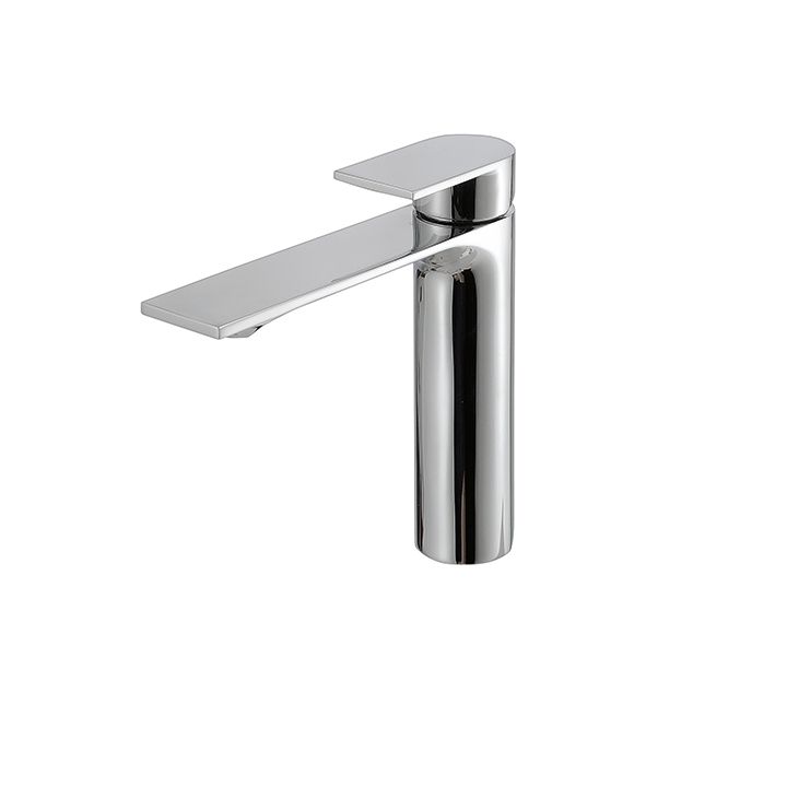 Aquabrass 92020 Alpha Tall Single Hole Lavatory Faucet Brushed Nickel