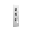 Aquabrass S3276 Chicane Square Trim Set For Thermostatic Valves 12002 And 3002 Brushed Nickel