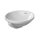 Duravit 046840 Architec Vanity Basin Without Faucet Hole White